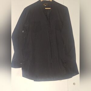 Black Button-Up Shirt